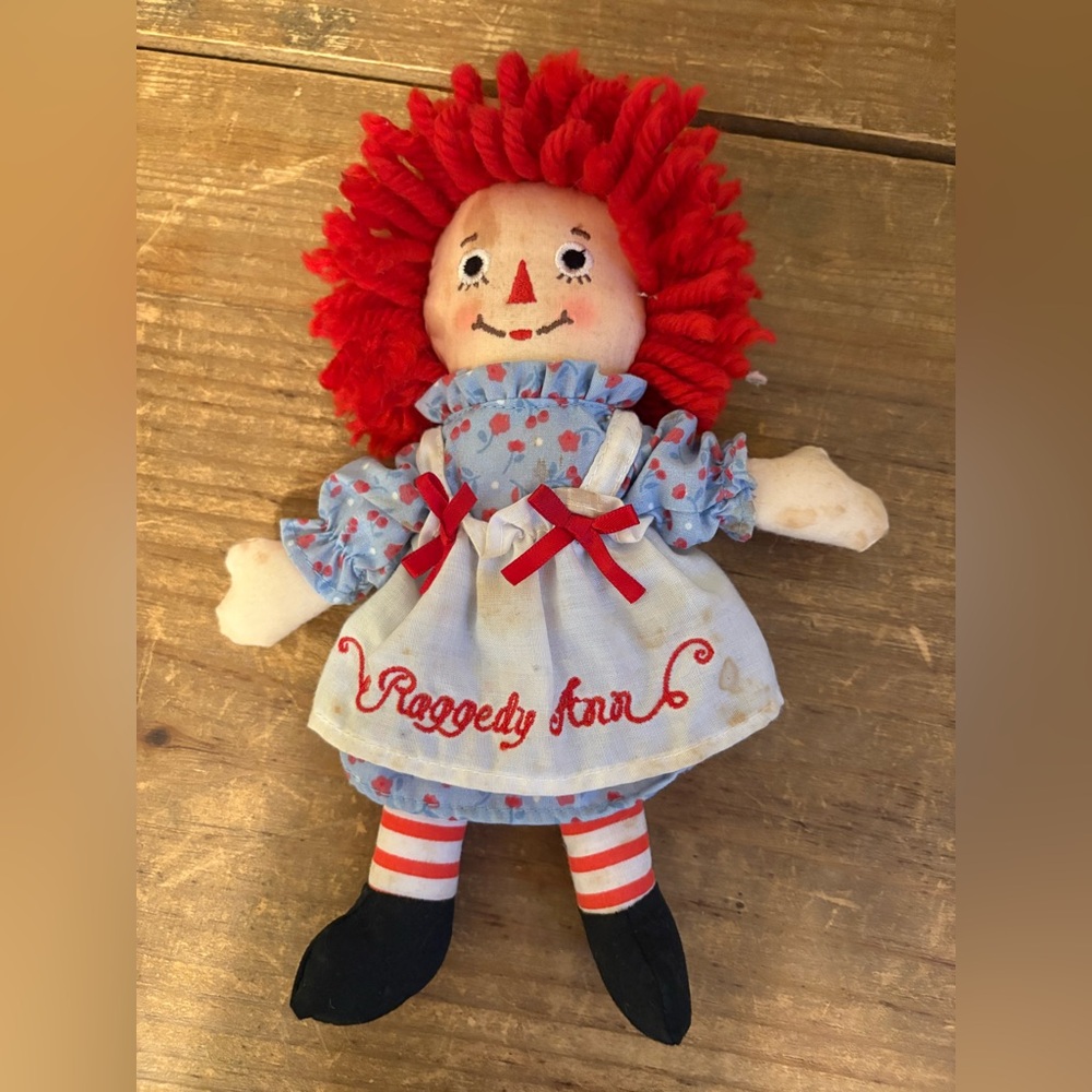 SOLD 😊 Raggedy Ann Doll with Red Hair